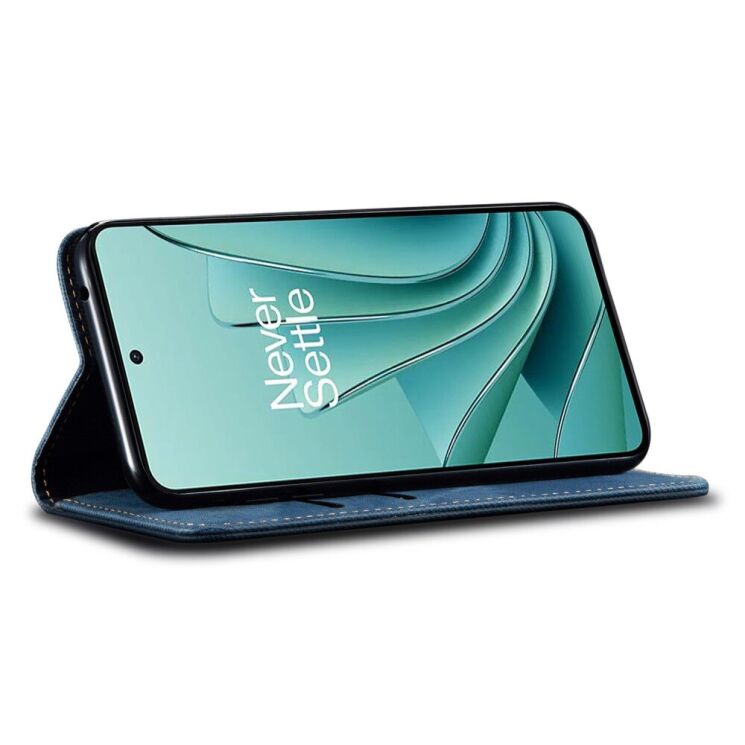 Чехол-книжка UniCase Jeans Wallet для OnePlus Nord 4 - Blue: фото 3 из 7