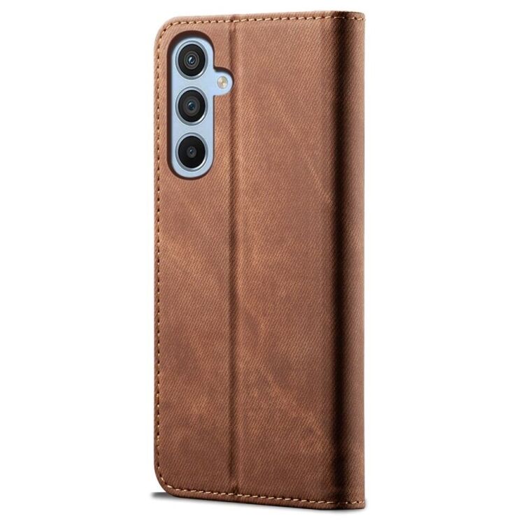 Чехол-книжка UniCase Jeans Wallet для Samsung Galaxy A24 (A245) - Coffee: фото 6 из 6