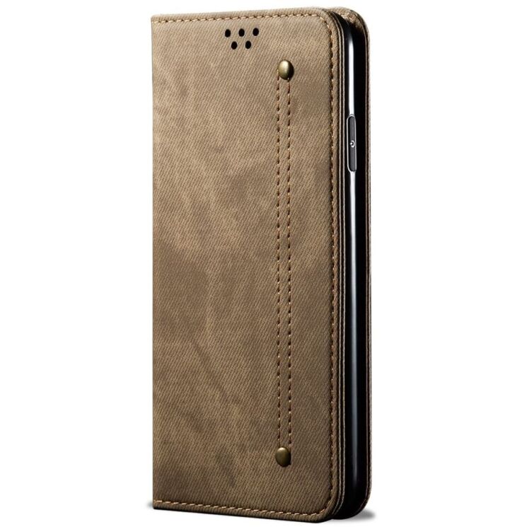 Чехол-книжка UniCase Jeans Wallet для Xiaomi 14T - Khaki: фото 4 из 6
