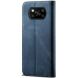Чохол-книжка UniCase Jeans Wallet для Xiaomi Poco X3 - Blue (281501L). Фото 3 з 8