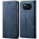 Чохол-книжка UniCase Jeans Wallet для Xiaomi Poco X3 - Blue (281501L). Фото 1 з 8