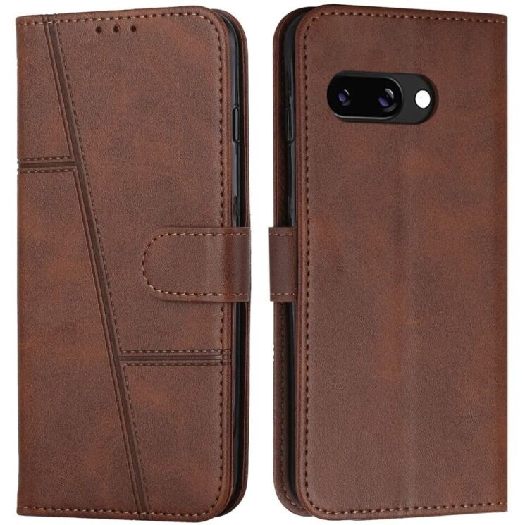 Чехол-книжка UniCase Jet Cover для Google Pixel 9a - Brown: фото 1 из 10