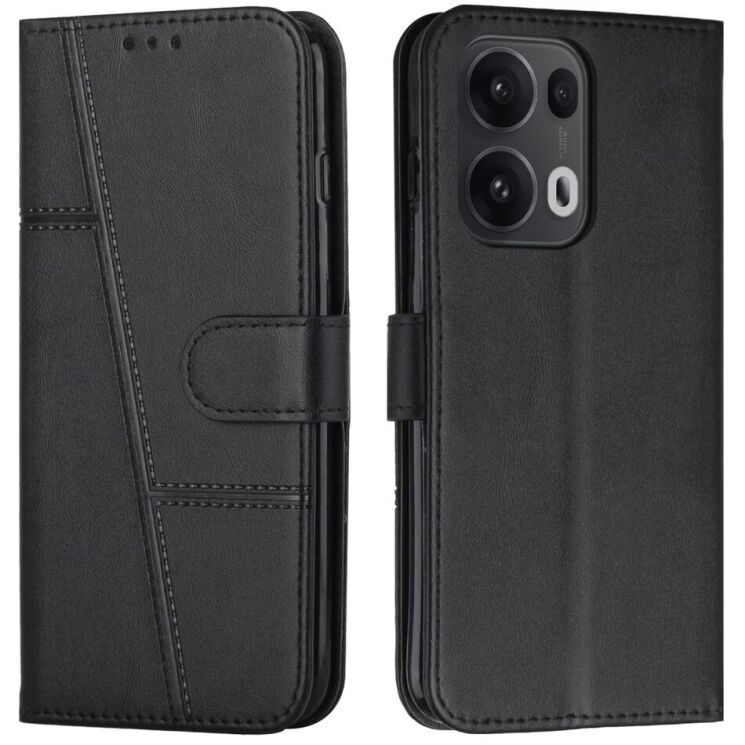 Чохол-книжка UniCase Jet Cover для OPPO Reno 13 Pro 5G - Black: фото 1 з 10
