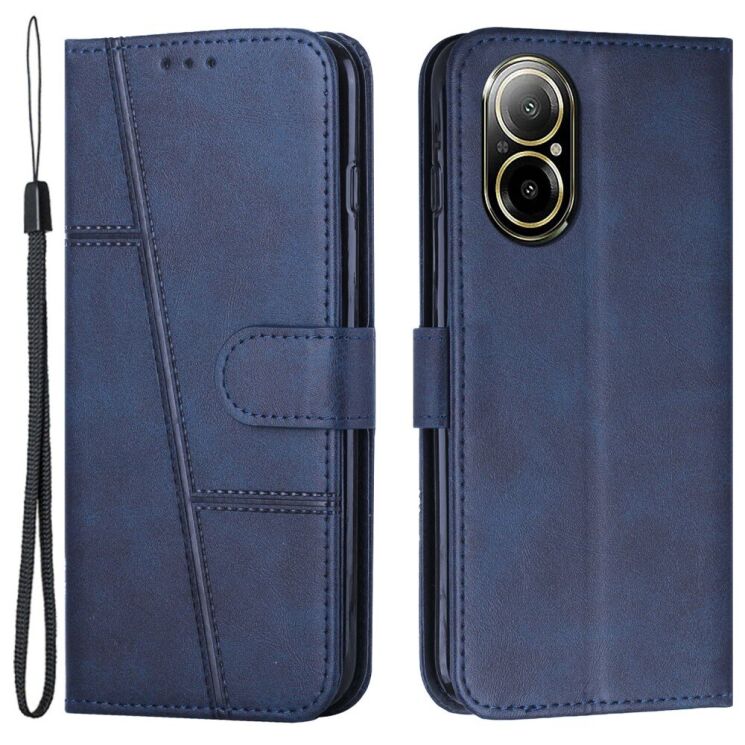 Чехол-книжка UniCase Jet Cover для Realme C67 - Sapphire: фото 1 из 11