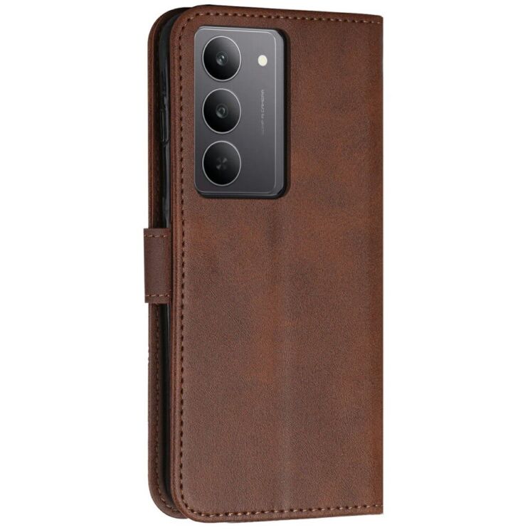 Чохол-книжка UniCase Jet Cover для Realme C75 - Brown: фото 5 з 11