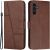 Чехол-книжка UniCase Jet Cover для Samsung Galaxy A15 (A155) - Brown: фото 1 из 10