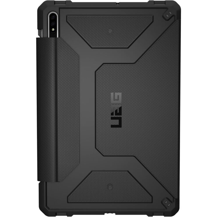 Чохол-книжка URBAN ARMOR GEAR Metropolis SE Series для Samsung Galaxy Tab S7 Plus (T970/975) / S8 Plus (T800/806) 224012114040 - Black: фото 1 з 8