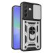 Чехол с защитой камеры Deexe Armor Shield для Samsung Galaxy A27 (A276) - Silver (408623S). Фото 1 из 9