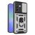 Чехол с защитой камеры Deexe Armor Shield для Samsung Galaxy A27 (A276) - Silver: фото 1 из 9