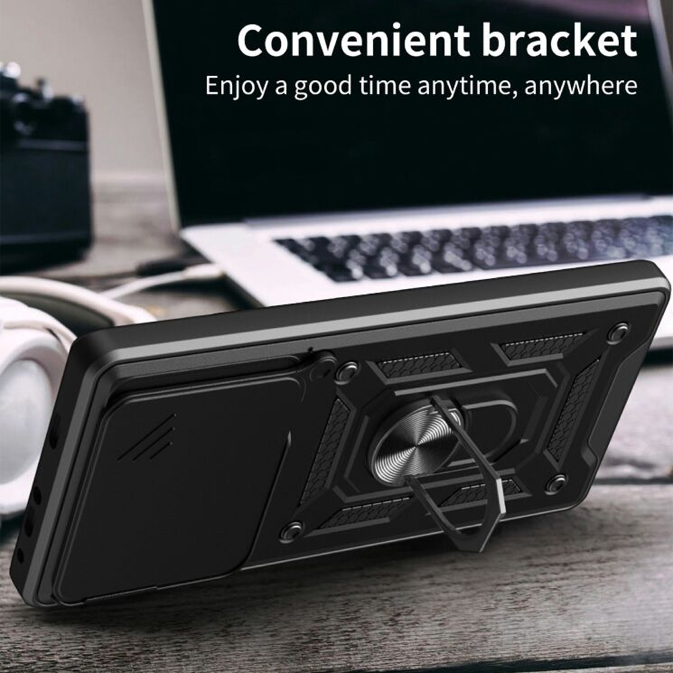 Чохол із захистом камери Deexe Armor Shield для Xiaomi Redmi Note 15 5G / Poco M8 5G - Green (404613G) Чохол із захистом камери Deexe Armor Shield для Xiaomi Redmi Note 15 5G / Poco M8 5G - Green: фото 6 з 10