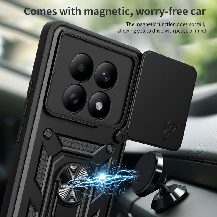 Чохол із захистом камери Deexe Armor Shield для Xiaomi Redmi Note 15 5G / Poco M8 5G - Green (404613G) Чохол із захистом камери Deexe Armor Shield для Xiaomi Redmi Note 15 5G / Poco M8 5G - Green: фото 3 з 10