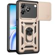 Чехол с защитой камеры Deexe Armor Shield для ZTE Blade A36 - Gold (402516F)