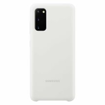 Чехол Silicone Cover для Samsung Galaxy S20 (G980) EF-PG980TWEGRU - White: фото 1 из 3
