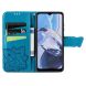Чехол-книжка с рисунком UniCase Butterfly Pattern для Motorola Moto E22 - Blue (326712L). Фото 2 из 8