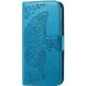 Чехол-книжка с рисунком UniCase Butterfly Pattern для Motorola Moto E22 - Blue (326712L). Фото 4 из 8