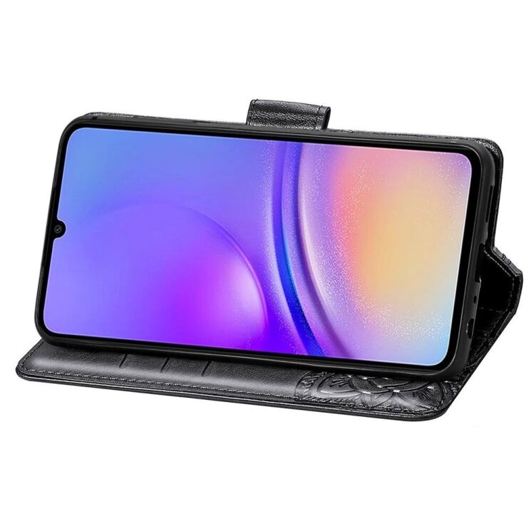 Чехол UniCase Butterfly Pattern для Samsung Galaxy A06 (A065) - Black: фото 3 из 9