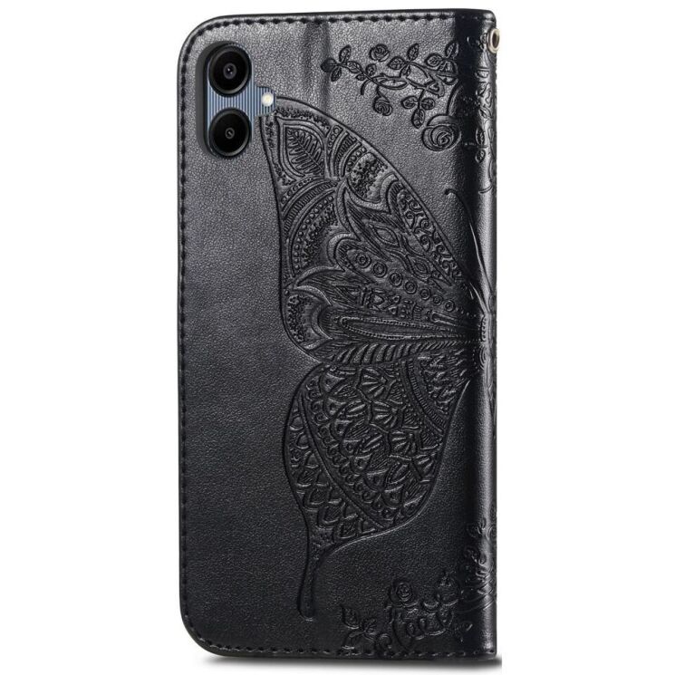 Чехол UniCase Butterfly Pattern для Samsung Galaxy A06 (A065) - Black: фото 6 из 9