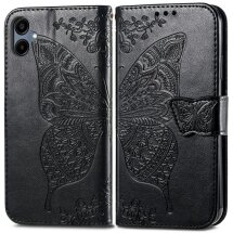 Чехол UniCase Butterfly Pattern для Samsung Galaxy A06 (A065) - Black: фото 1 из 9