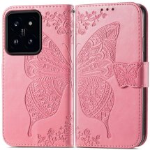 Чехол UniCase Butterfly Pattern для Xiaomi 14T Pro - Pink: фото 1 из 10