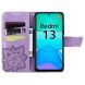 Чехол UniCase Butterfly Pattern для Xiaomi Redmi 13 - Light Purple (358906LV). Фото 2 из 7