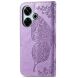 Чехол UniCase Butterfly Pattern для Xiaomi Redmi 13 - Light Purple (358906LV). Фото 5 из 7