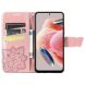 Чехол UniCase Butterfly Pattern для Xiaomi Redmi Note 12 - Rose Gold (323051RG). Фото 2 из 9