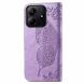 Чехол UniCase Butterfly Pattern для Xiaomi Redmi Note 14 5G - Light Purple (373311LV). Фото 5 из 9