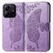Чехол UniCase Butterfly Pattern для Xiaomi Redmi Note 14 5G - Light Purple (373311LV)