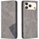 Чохол UniCase Geometric Pattern для Apple iPhone 17 Pro Max - Grey (387413H). Фото 1 з 8