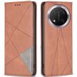 Чехол UniCase Geometric Pattern для Honor Magic 7 Lite - Brown (379705Z)