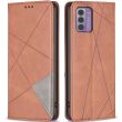 Чехол UniCase Geometric Pattern для Nokia G42 - Brown (332702Z)