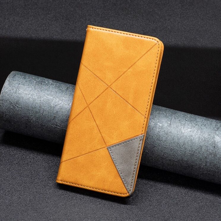 Чехол UniCase Geometric Pattern для Samsung Galaxy A33 (A336) - Brown: фото 4 из 8
