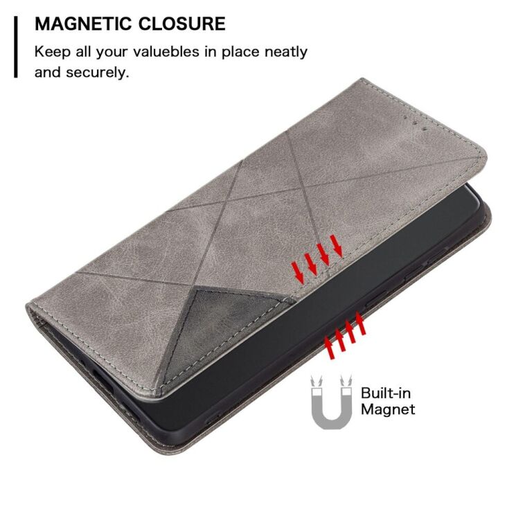 Чехол UniCase Geometric Pattern для Xiaomi Poco F6 Pro - Black: фото 8 из 8