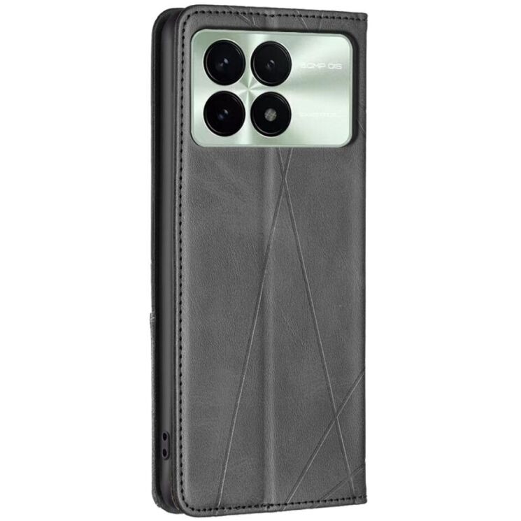 Чехол UniCase Geometric Pattern для Xiaomi Poco F6 Pro - Black: фото 3 из 8