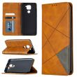 Чохол UniCase Geometric Pattern для Xiaomi Redmi Note 9 / Redmi 10X - Brown (266964Z)