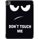 Чехол UniCase Life Style для Apple iPad Pro 13 (2024) - Don't Touch Me (353204B). Фото 3 из 7