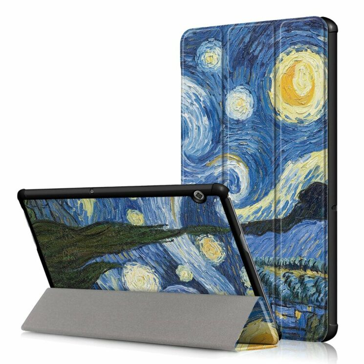 Чехол UniCase Life Style для Huawei MediaPad T5 10 - Starry Night Oil Painting: фото 1 из 9