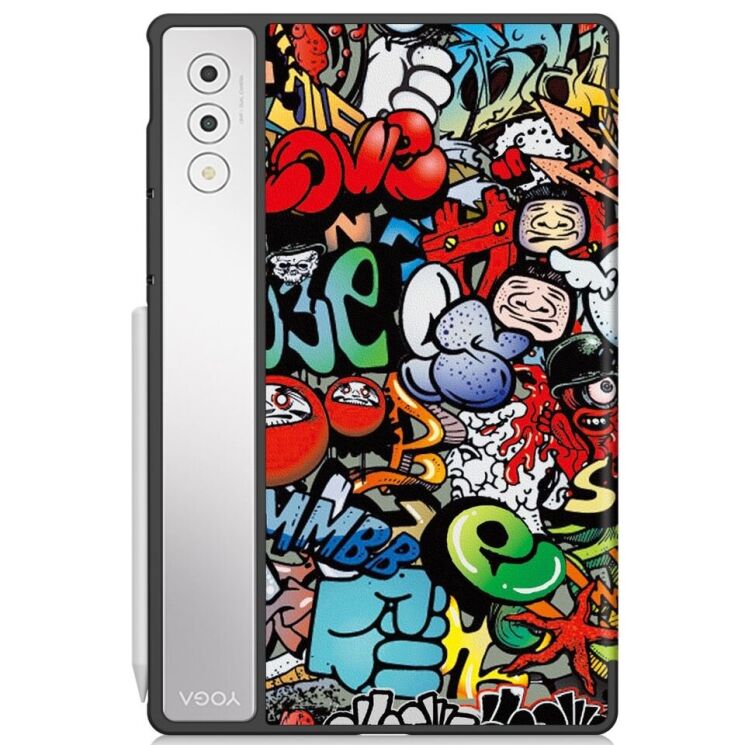 Чехол UniCase Life Style для Lenovo Yoga Tab Plus - Graffiti: фото 2 из 10