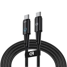 Кабель ArmorStandart AT-C1 Type-C to Type-C (100W, 1.2м) - Black: фото 1 з 1