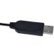 Кабель ArmorStandart USB to DC 5.5x2.1мм (9V, 0.8m) - Black (896248B). Фото 3 из 4