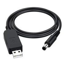 Кабель ArmorStandart USB to DC 5.5x2.1мм (9V, 0.8m) - Black: фото 1 из 4