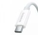 Кабель Baseus Superior 2 Type-C to Type-C 240W (3.1А, 1.8m) P10365200211-05 - White (896327W). Фото 3 из 12