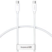 Кабель Baseus Superior 2 Type-C to Type-C 240W (3.1А, 1.8m) P10365200211-05 - White: фото 1 из 12