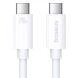 Кабель Baseus Superior 2 Type-C to Type-C 240W (3.1А, 1.8m) P10365200211-05 - White (896327W). Фото 2 из 12