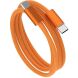 Кабель WiWU Wi-C101 Type-C to Type-C (240W 1.5m) - Orange (896528O). Фото 2 из 3