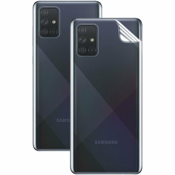 Комплект захисних плівок на задню панель IMAK Full Coverage Hydrogel Film для Samsung Galaxy A71 (A715): фото 1 з 14