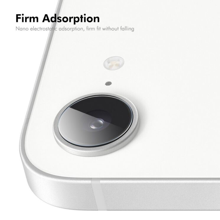 Комплект защитных стекол (2шт) на камеру ENKAY 9H Lens Glass Set для Apple iPhone 16e: фото 2 из 6