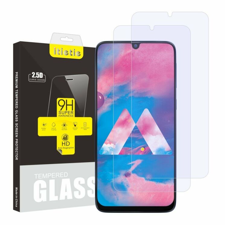 Комплект защитных стекол ITIETIE 2.5D 9H для Samsung Galaxy A20 (A205): фото 1 из 9