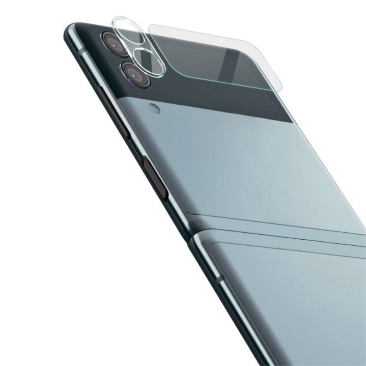 Комплект защитных стекол на камеру IMAK Camera Lens Protector для Samsung Galaxy Flip 3: фото 4 из 14