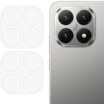 Комплект защитных стекол на заднюю камеру Deexe Camera Lens Protector для Xiaomi 15T: фото 1 из 6